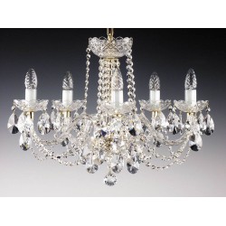 Candelabru Cristale, Bohemia, E14, AL010022K, Crystal
