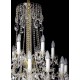 Candelabru Cristale, Bohemia, E14, AL010023K, Crystal