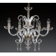 Candelabru Cristale, Sticla, Bohemia, E14, AL010058, Crystal