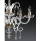Candelabru Cristale, Sticla, Bohemia, E14, AL010058, Crystal
