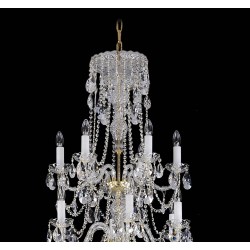 Candelabru Cristale, Bohemia, E14, AL010061K, Crystal