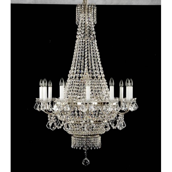 Plafoniera Cristale, Pear, Bohemia, E14, AL010068K, Crystal