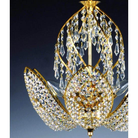 Plafoniera Cristale,, Bohemia, E14, AL010070, Crystal