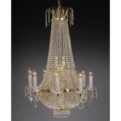 Plafoniera Cristale, Pear, Bohemia, E14, AL010072K, Crystal