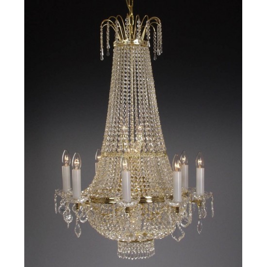 Plafoniera Cristale, Pear, Bohemia, E14, AL010072K, Crystal