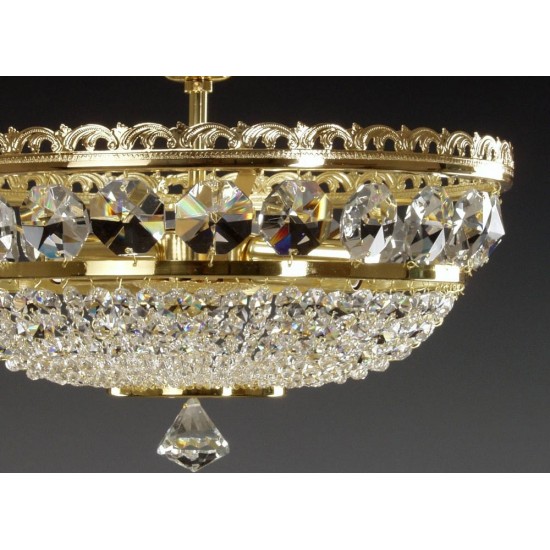 Plafoniera Cristale, Bohemia, E14, AL010074, Crystal