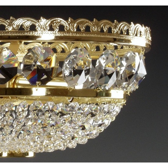 Plafoniera Cristale, Bohemia, E14, AL010074, Crystal