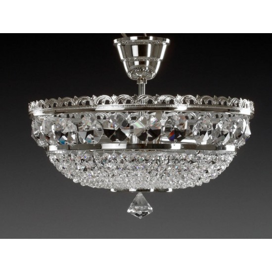 Plafoniera Cristale, Bohemia, E14, AL010074, Crystal