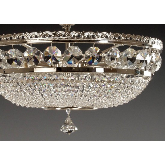 Plafoniera Cristale, Bohemia, E14, AL010075, Crystal