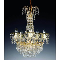 Plafoniera Cristale, Pear, Bohemia, E14, AL010080, Crystal