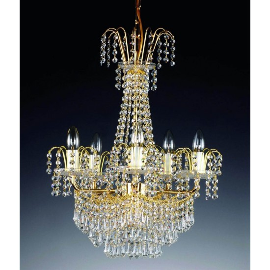 Plafoniera Cristale, Pear, Bohemia, E14, AL010080, Crystal