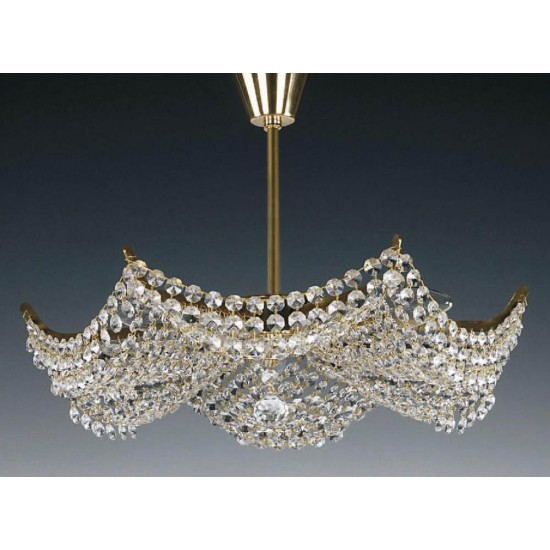 Plafoniera Cristale, Wave, Bohemia, E14, AL010084, Crystal