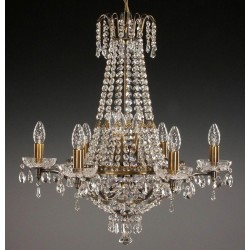 Plafoniera Cristale, Pear, Bohemia, E14, AL010087K, Crystal