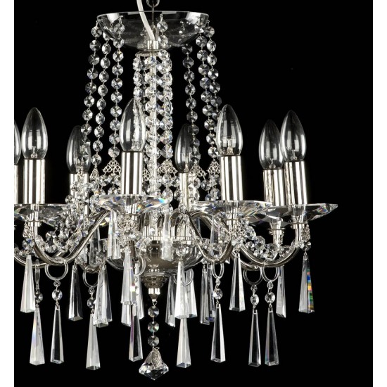 Candelabru Cristale, Bohemia, E14, AL010100, Crystal