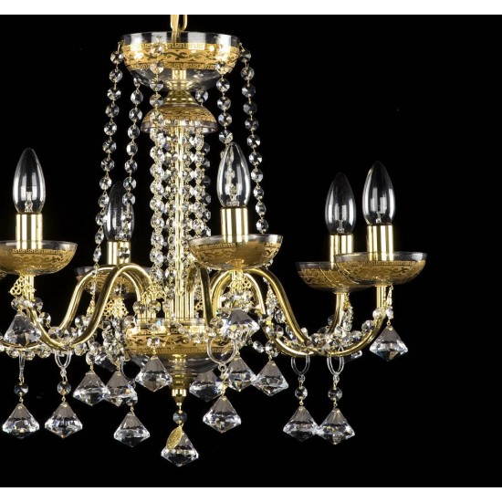 Candelabru Cristale, Bohemia, E14, AL010103, Crystal