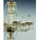 Candelabru Cristale - painted, Bohemia, E14, AL010114, Crystal