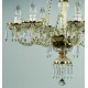 Candelabru Cristale - painted, Bohemia, E14, AL010114, Crystal