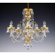 Candelabru Cristale - painted, Bohemia, E14, AL010117, Crystal