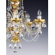 Candelabru Cristale - painted, Bohemia, E14, AL010117, Crystal