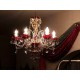 Candelabru Cristale - painted, Bohemia, E14, AL010119, Crystal