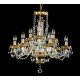 Candelabru Cristale - painted, Bohemia, E14, AL010125, Crystal