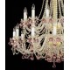 Candelabru Cristale, Bohemia, E14, AL010126RK, Crystal