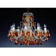 Candelabru Cristale, Bohemia, E14, AL010132K, Crystal