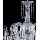Candelabru Cristale, Bohemia, E14, AL010145NiK, Crystal