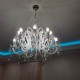 Candelabru Cristale, Bohemia, E14, AL010145NiK, Crystal