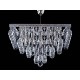 Plafoniera Cristale, Square, Bohemia, E14, AL010150, Crystal