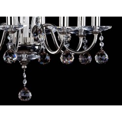 Candelabru Cristale, Bohemia, E14, AL010151, Crystal