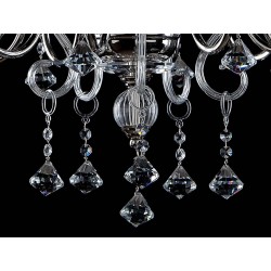 Candelabru Cristale, Bohemia, E14, AL010153, Crystal