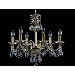 Candelabru Cristale, Bohemia, E14, AL010154, Crystal
