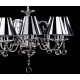 Candelabru Cristale, Modern, Bohemia, E14, AL010161Ni, Crystal