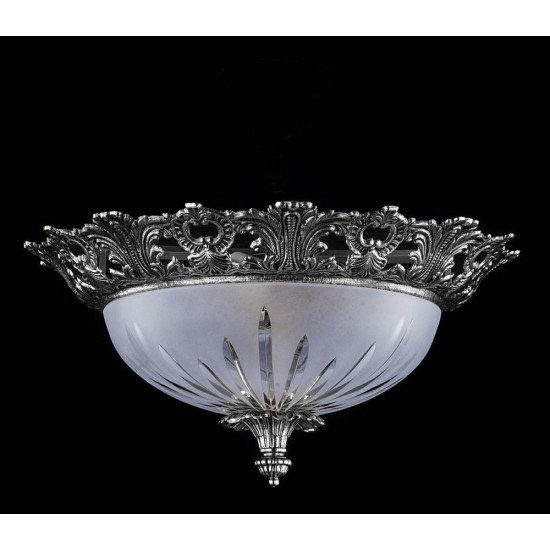 Candelabru Alama, Cristale, Bohemia, E14, AL010166, Crystal