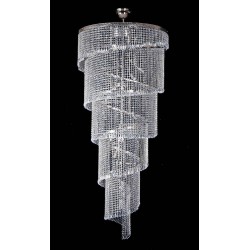 Candelabru Cristale, Spirala, Bohemia, E14, AL010178, Crystal