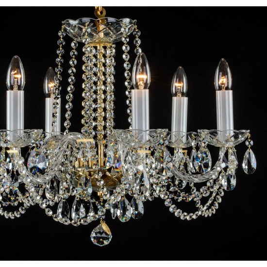 Candelabru Cristale, Bohemia, E14, AL010182K, Crystal