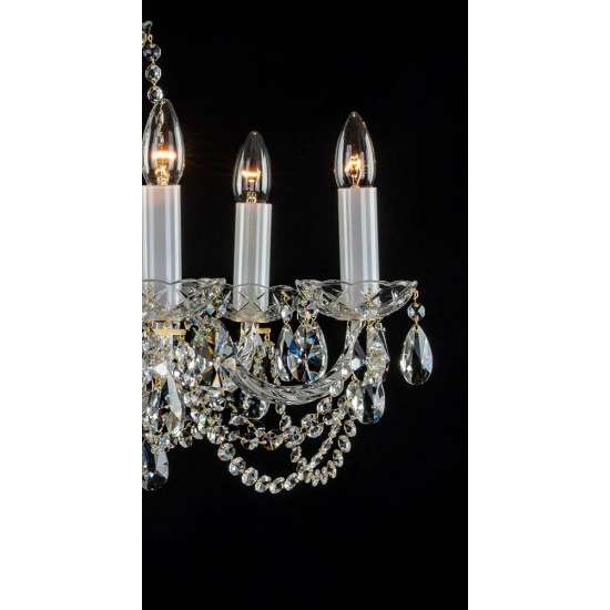 Candelabru Cristale, Bohemia, E14, AL010182K, Crystal