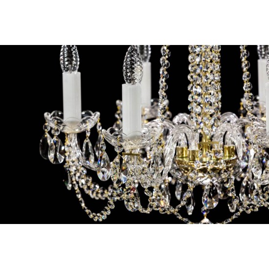 Candelabru Cristale, Bohemia, E14, AL010182K, Crystal