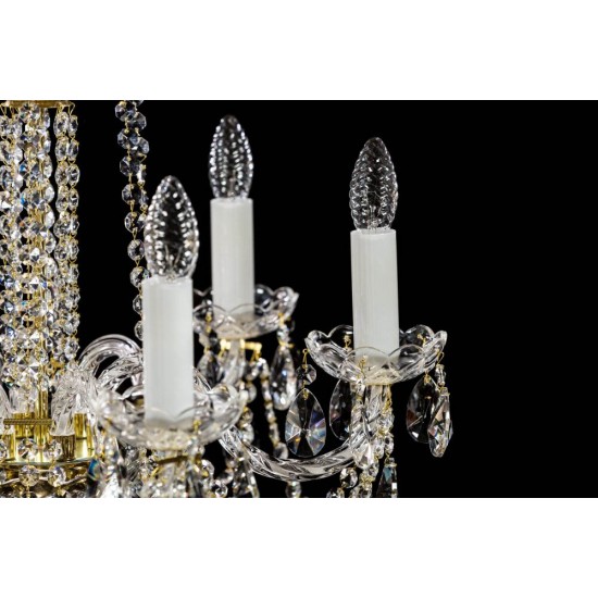 Candelabru Cristale, Bohemia, E14, AL010182K, Crystal