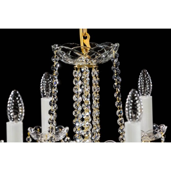 Candelabru Cristale, Bohemia, E14, AL010182K, Crystal