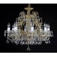 Candelabru Alama, Cristale, Bohemia, E14, AL010186K, Crystal