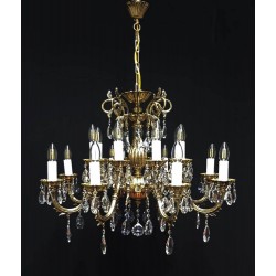 Candelabru Cristale, Istoric, Bohemia, E14, AL010205, Crystal
