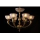 Candelabru Art Nouveau, Bohemia, E27, AL010206, Crystal