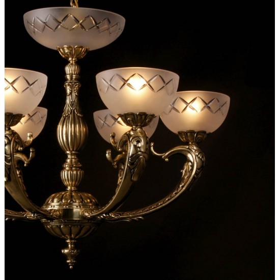 Candelabru Art Nouveau, Bohemia, E27, AL010206, Crystal