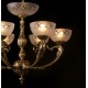 Candelabru Art Nouveau, Bohemia, E27, AL010206, Crystal