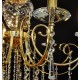 Candelabru Cristale, Bohemia, E14, AL010211, Crystal