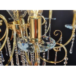 Candelabru Cristale, Bohemia, E14, AL010211, Crystal