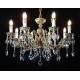 Candelabru Alama, Cristale, Bohemia, E14, AL010243, Crystal
