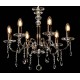 Candelabru Alama, Cristale, Bohemia, E14, AL010247, Crystal